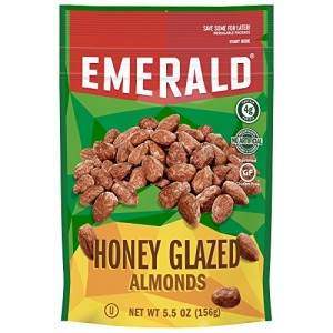 Emerald Honey Glazed Almonds