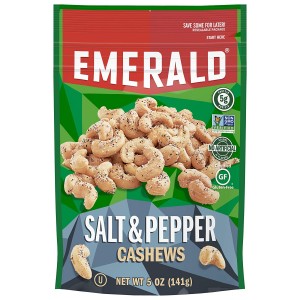 Emerald Sea Salt And Pepper Cashews