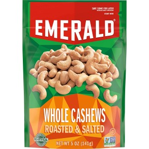 Emerald Whole Cashews - Roasted and Salted