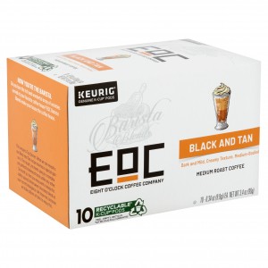 EOC K-Cup Pods Black and Tan Medium Roast Coffee