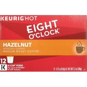 Eight O'Clock Coffee Hazelnut K-Cup Pods