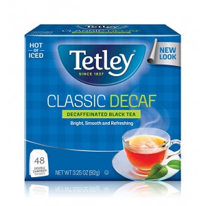 Tetley Decaffeinated Black Tea Bags