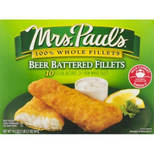 Mrs. Paul's Beer Battered Fillets