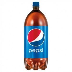 Pepsi Cola Bottle 67.6 Oz