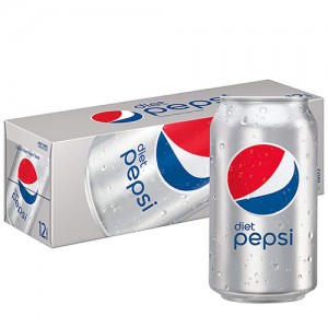 Diet Pepsi Cola Classic Taste - 12 Pack Cans