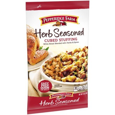 Pepperidge FarmÂ® Herb Seasoned Cubed Stuffing