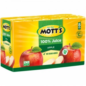 Mott's 100% Original Apple Juice - 8 Pack Boxes