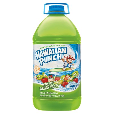 Hawaiian Punch Green Berry Rush - 1 Gallon Bottle