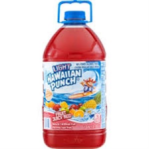 Hawaiian Punch Fruit Juicy Red Light - 1 Gallon Bottle