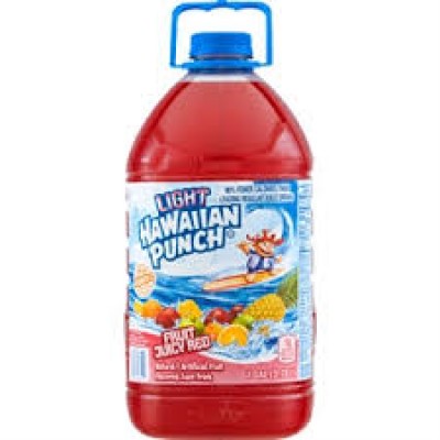Hawaiian Punch Fruit Juicy Red Light - 1 Gallon Bottle