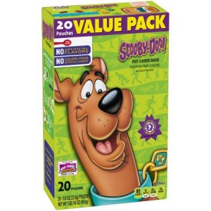 Betty Crocker Fruit Snacks, Scooby Doo Snacks, Value Pack