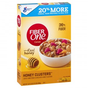 Fiber One Honey Clusters Cereal