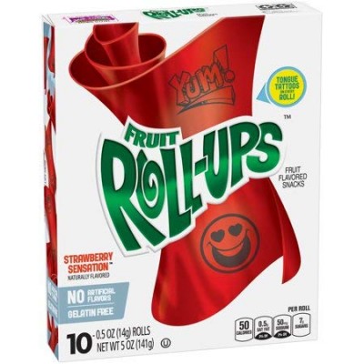 Fruit Roll-Ups Fruit Flavored Snacks - Strawberry Sensation