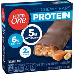 Fiber One Protein Caramel Nut Chewy Bars