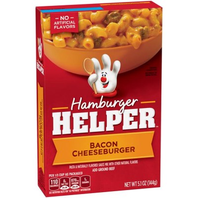 Betty Crocker Double Cheeseburger Macaroni Hamburger Helper