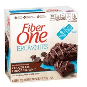 Fiber One Brownies, 90 Calorie Bar, Chocolate Fudge Brownie