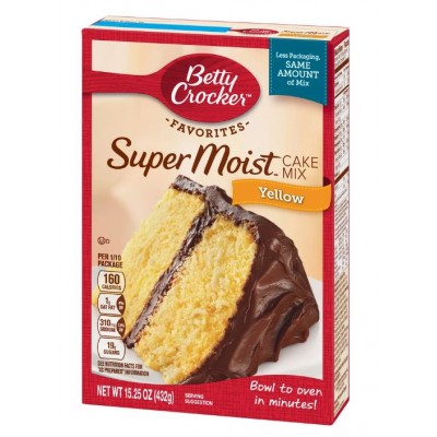 Betty Crocker Super Moist Yellow Cake Mix