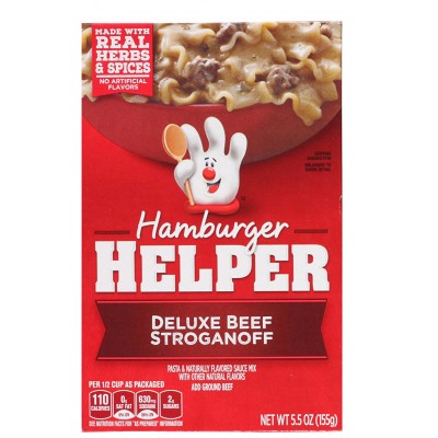 Betty Crocker Deluxe Beef Stroganoff Hamburger Helper