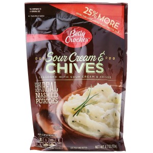 Betty Crocker Mashed Potatoes -Sour Cream & Chives