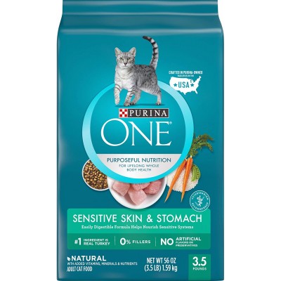Purina ONE Sensitive Skin & Stomach Formula