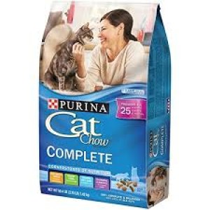 Purina Cat Chow Dry Cat Food Complete 6.3 lb. Bag