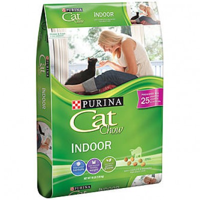 Purina Cat Chow Dry Cat Food Indoor 6.3 lb. Bag