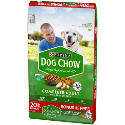 Purina Dog Chow Complete Adult Dog Food with Real Chicken