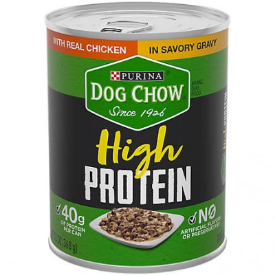 Purina Dog Chow High Protein - Gravy Chicken