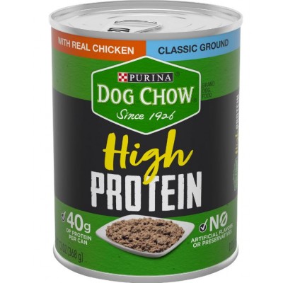 Purina Dog Chow High Protein - Ground Chicken