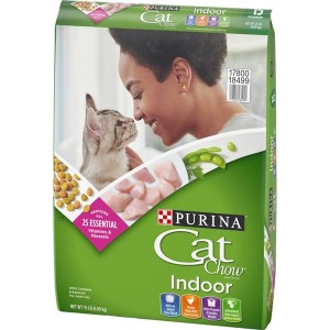 Purina Cat Chow Cat Food Blend of proteins with accents o