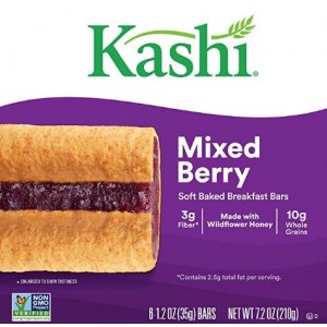 Kashi Mixed Berry Soft-Baked Cereal Bars - 6 Pack