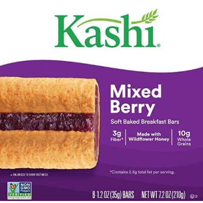 Kashi Mixed Berry Soft-Baked Cereal Bars - 6 Pack