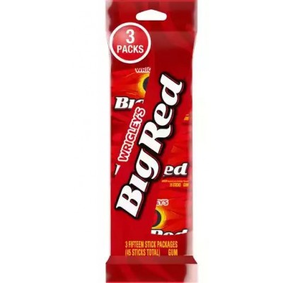 Big Red Cinnamon Gum - 15-Stick Pack