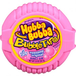 Hubba Bubba Original Bubble Gum - Tape