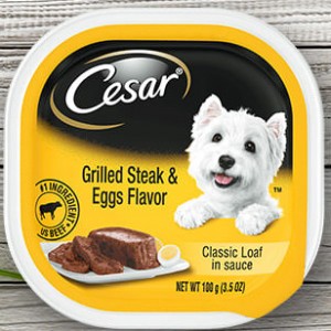 Cesar Dog Food - Sunrise Steak & Eggs