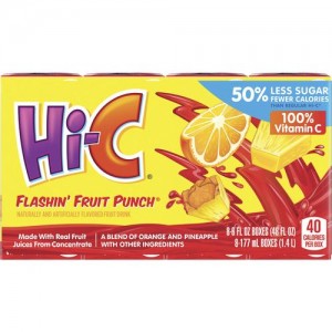 Hi-C Flashin' Fruit Punch Fruit Drink