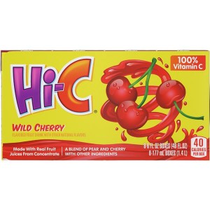 Hi-C Wild Cherry Fruit Drink