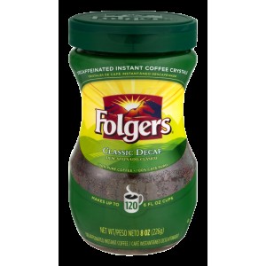 Folgers Instant Coffee - Classic Decaf