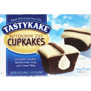 Tastykake Buttercreme Iced Cupkakes