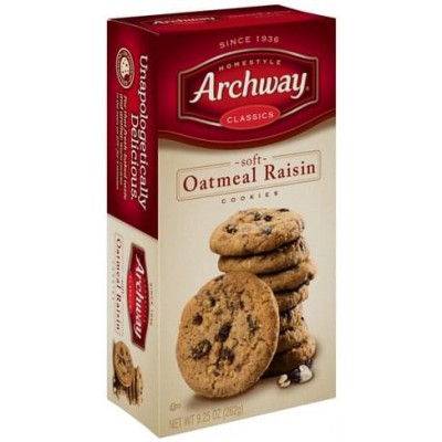 Archway Classic Soft Oatmeal Raisin Cookies
