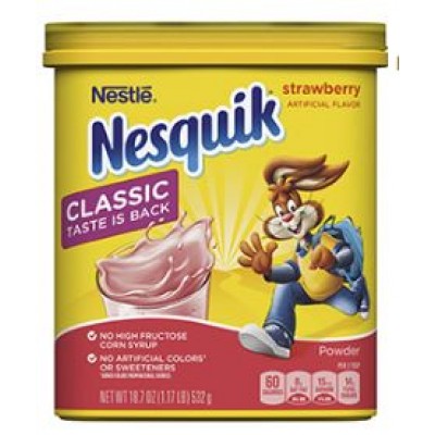 NESQUIK Strawberry Powder