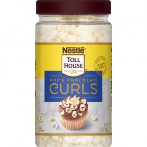 Nestle Toll House White Chocolate Curls