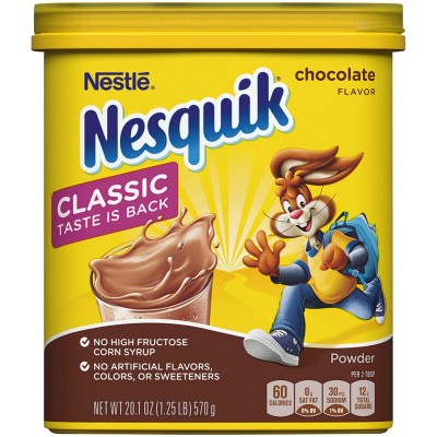NESQUIK Chocolate Flavor Powder Drink Mix