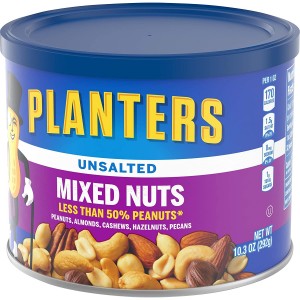Planters Unsalted Mixed Nuts