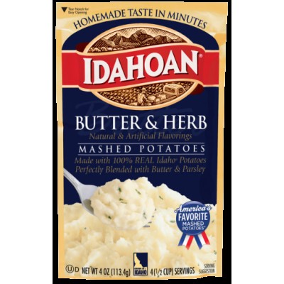 Idahoan Mashed Potatoes - Butter & Herb