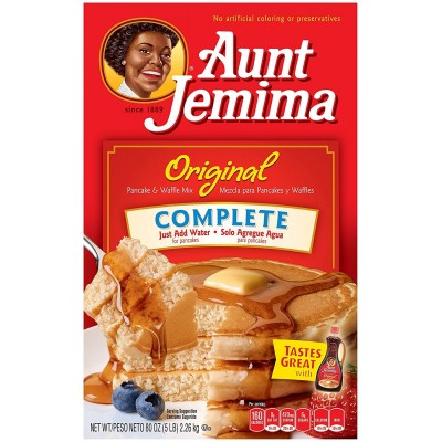 Aunt Jemima Pancake & Waffle Mix - Original - Complete