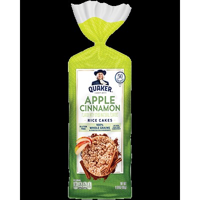 Quaker Rice Cake Apple Cinnamon