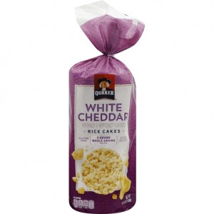 Quaker Rice Cake White Cheddar