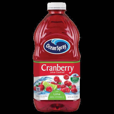 Ocean Spray Cranberry with Lime Juice Cocktail