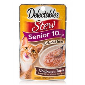 Hartz Delectables - Stew Lickable Treat - Senior